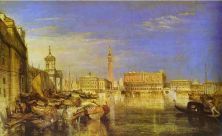 Haga click para ver la imagen ampliada bridge of signs ducal palace and custom-house venice_ canaletti painting.jpg